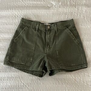 Zara Green Shorts